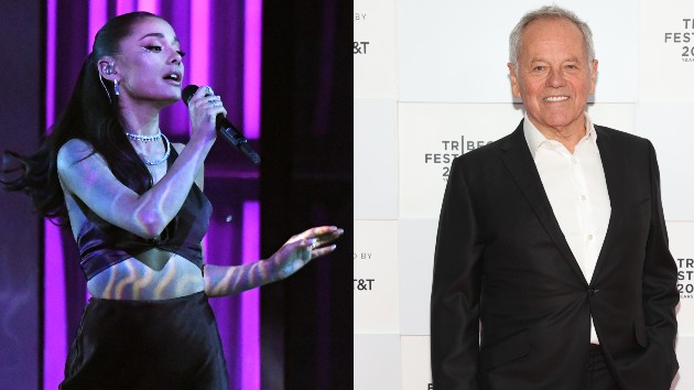 Ariana Grande:  Kevin Mazur/Getty Images for iHeartMedia; Wolfgang Puck:  Cindy Ord/Getty Images for Tribeca Festival