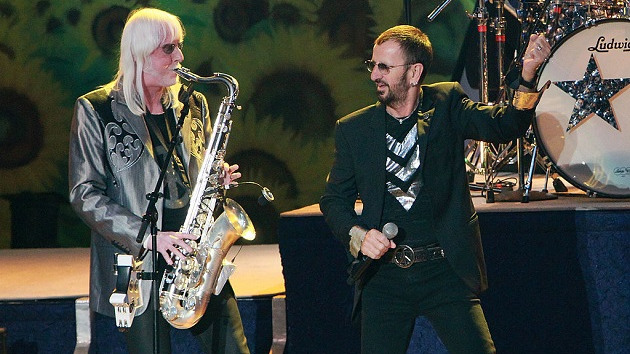 Edgar Winter and Ringo Starr in 2010; David Livingston/Getty Images