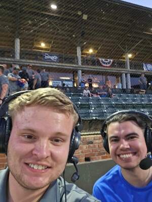 Left to Right Derek Darr, Colby Talley