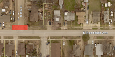 Map for Road Closure on North 11th and Randolph for Concrete Repairs